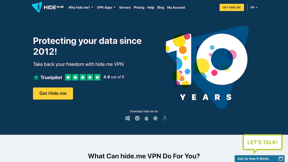 HideMe preview