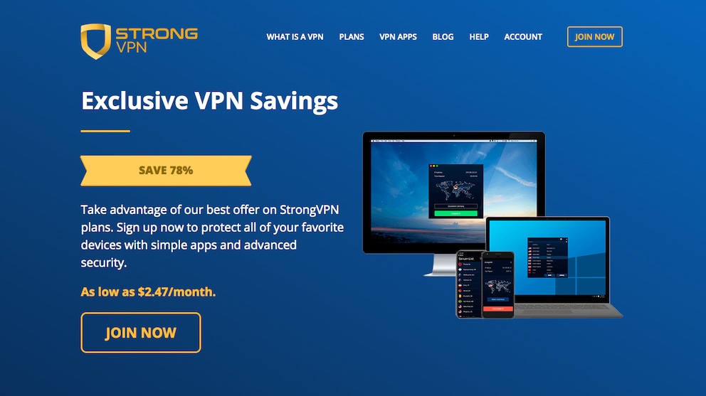 StrongVpn preview
