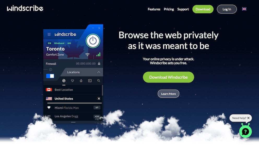 WindscribeVpn preview