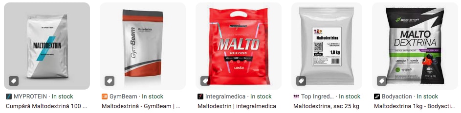 maltodextrina